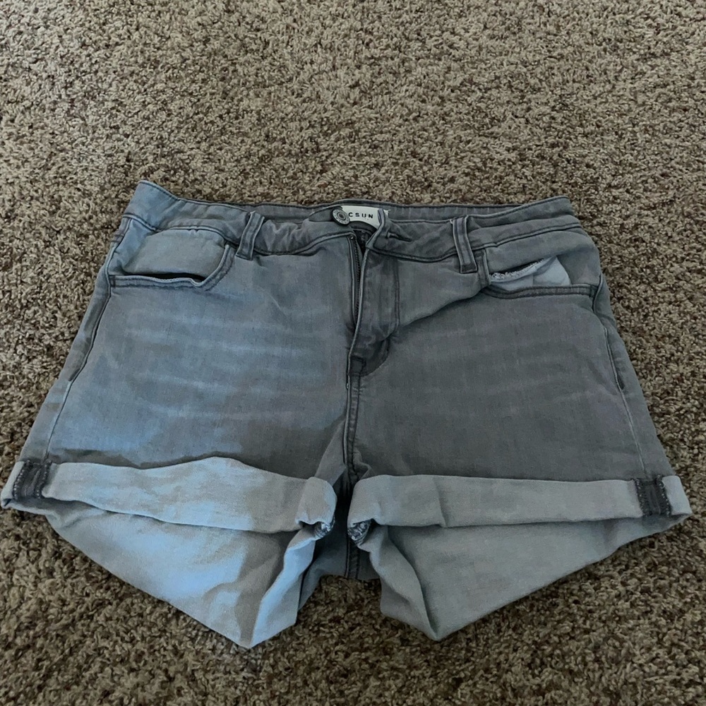 Pacsun super stretch shortie jean shorts